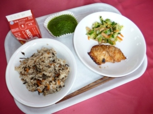 小松菜給食の画像