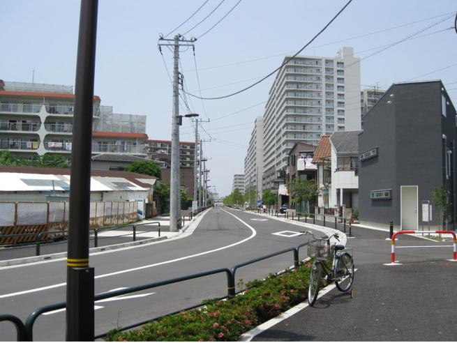 主要区画道路2号整備後