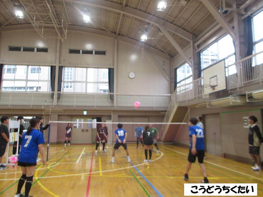 弘道ビーチボールバレー①