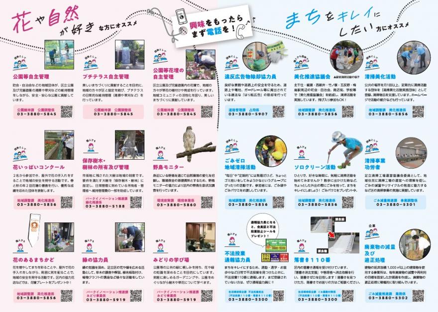 リーフレット内