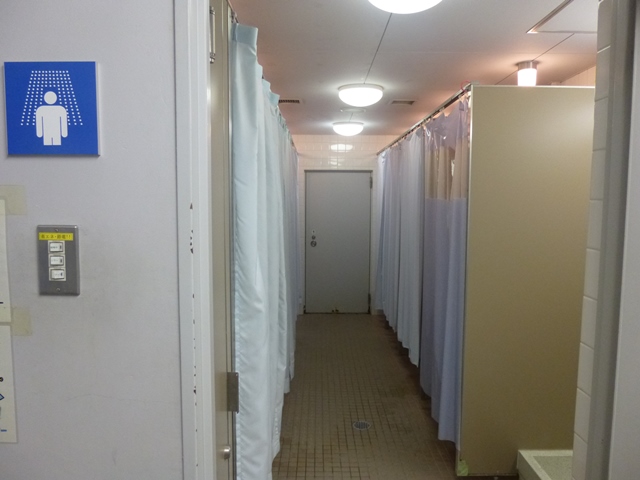 写真：総合スポーツセンターのシャワー室