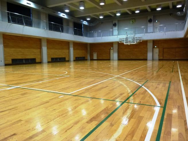 写真：総合スポーツセンターの小体育室1