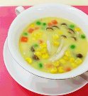野菜ちょい足しコーンスープ
