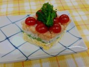 ひな祭りにうれしい♪押し寿司ケーキ