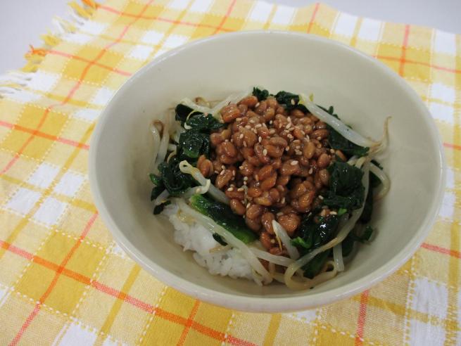 納豆ビビンバ丼