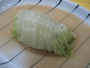 レンジでできる和風ロール白菜