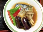 さばのみぞれ煮野菜添え