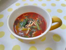 カップで簡単！トマトスープ