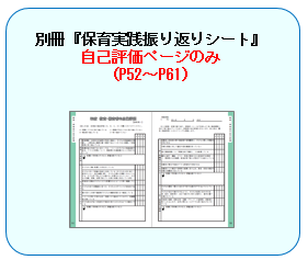 振り返りシート（自己評価ページのみ）