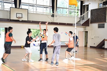 コーフボール体験（小中学校）