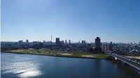 ドローン動画「千寿新橋」