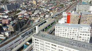 ドローン動画「竹ノ塚駅」