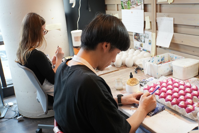 Crista/はっぴーだるま工房の工場見学写真