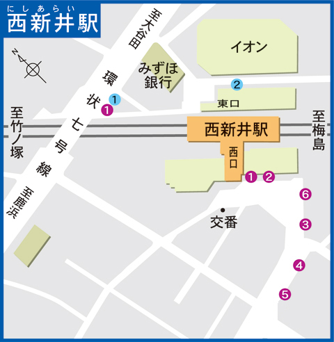 西新井駅