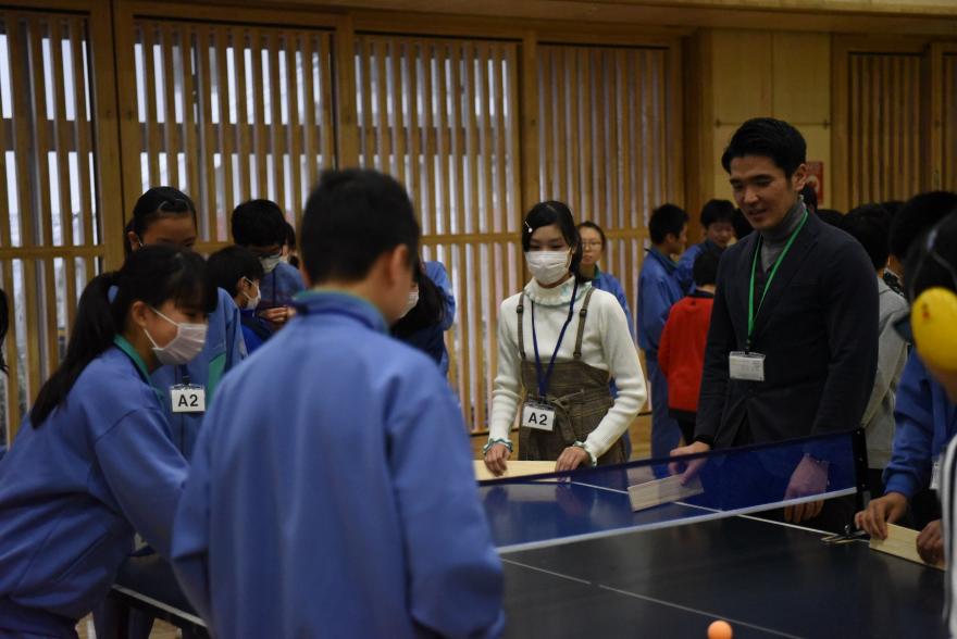 第三回小中学校・特別支援学校・卓球バレー