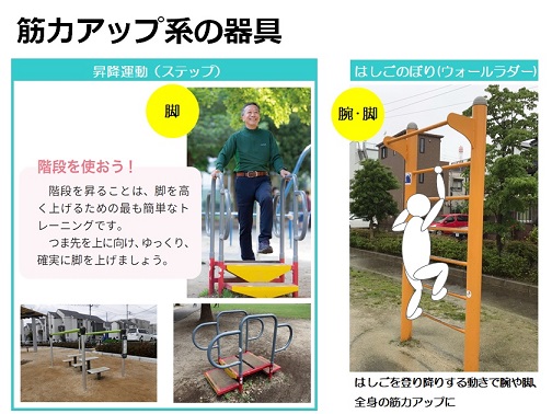 筋力アップ系の器具