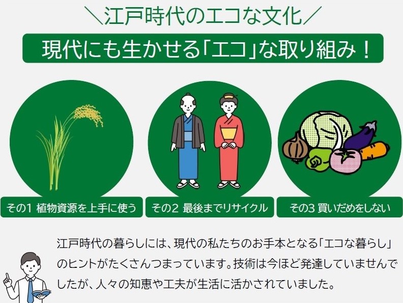 江戸時代のエコな取り組みの例