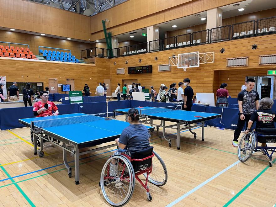 パラ卓球