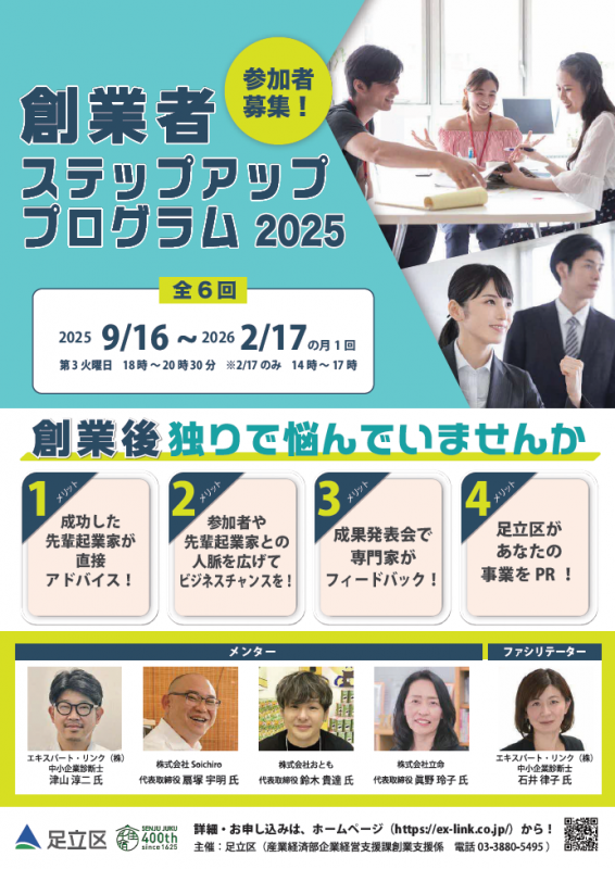 ステップアッププログラム表
