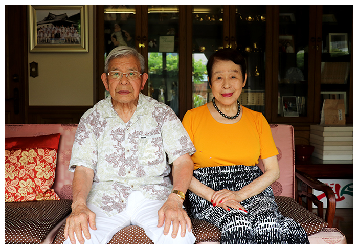 足立区に住んで60年以上 有野 芳邦さん・昭子さん