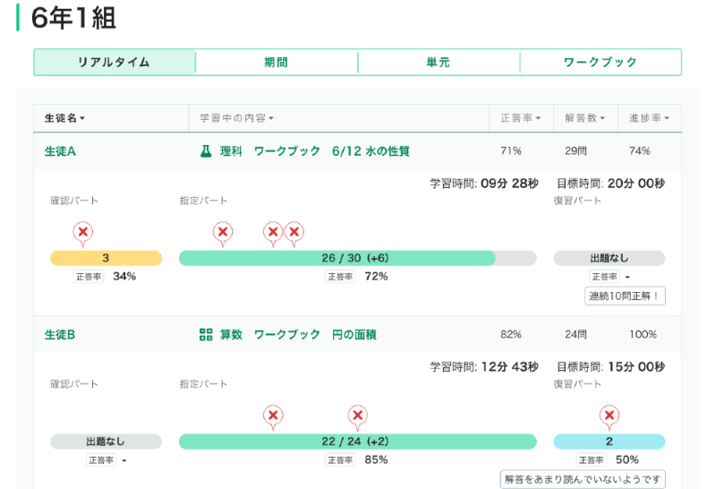 リアルタイム