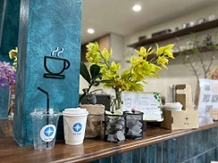 店内レジ前の写真