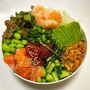 ポキ丼の写真