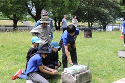 野外活動（炊事）