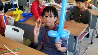 R6スーパー研修会（小学生の部）バルーンアート５