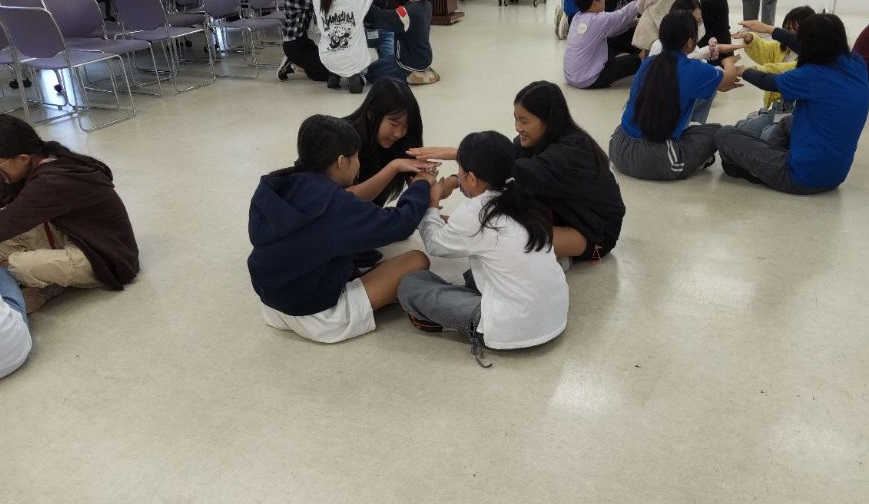 スーパー研修会（小学生の部）開講式２