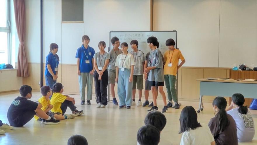 R7スーパー研修会（中学生の部）発表してみよう