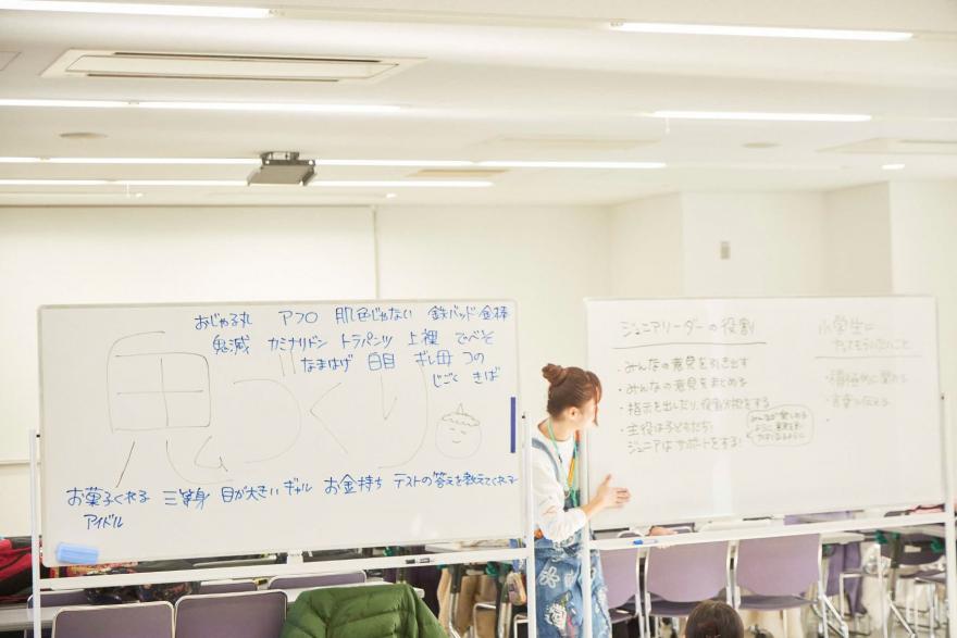 R6スーパー研修会（小学生の部）アート講習１