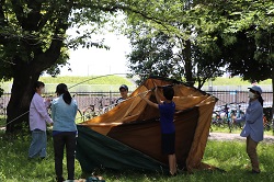 R6スーパー研修会（中学生の部）野外活動２