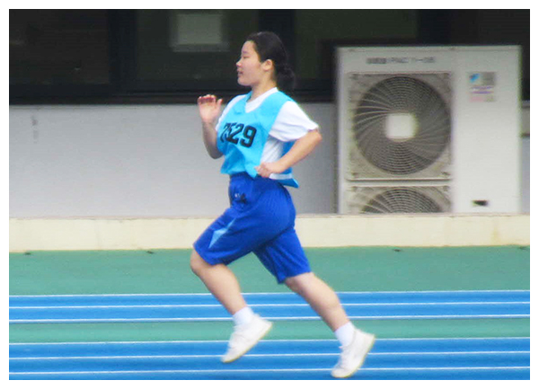 第67回東京都特別支援学校・特別支援学級設置学校総合体育大会女子学級3年400ｍ第1位