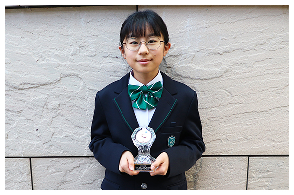 遠田 花夏さん（綾瀬小学校4年生）