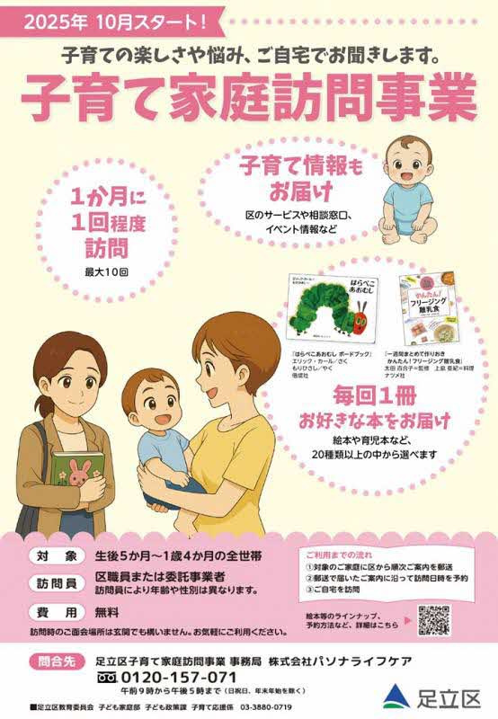 子育て家庭訪問事業