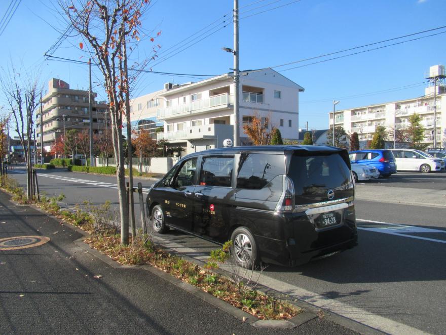 試走（停車中）の様子
