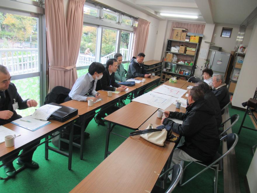 打合せ風の様子