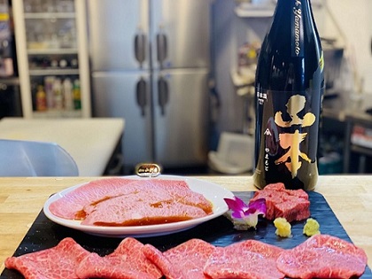 黒毛和牛の料理の写真