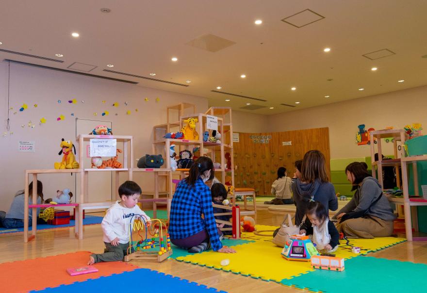 子育てサロンの様子