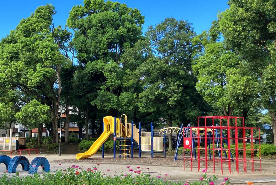 花畑公園の遊具