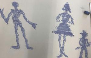 人を描く