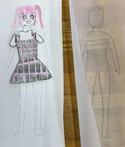 着せ替え女の子