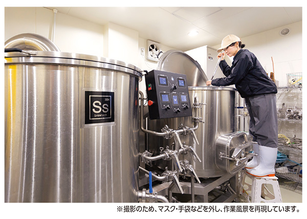クラフトビールが完成するまで約2週間～1カ月