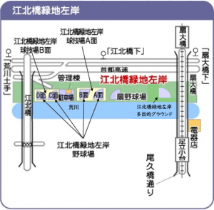 江北橋左岸緑地