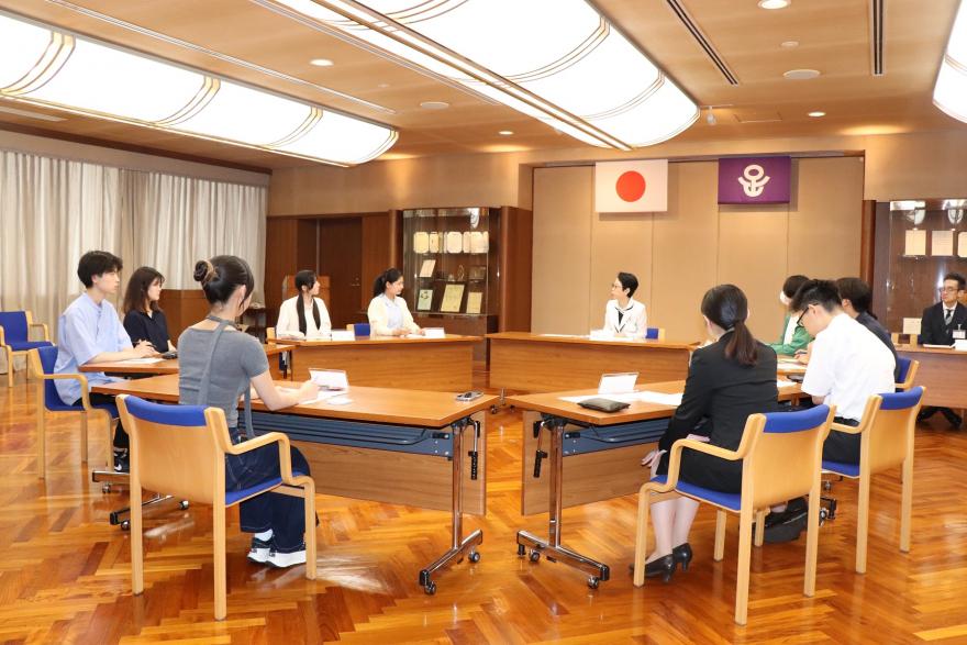 区長との懇談会