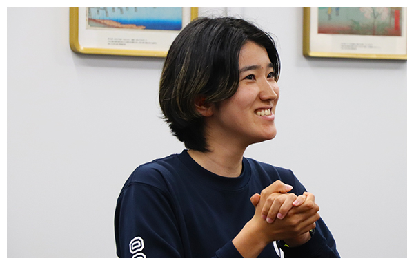 田苗選手「両親への感謝が大きい」