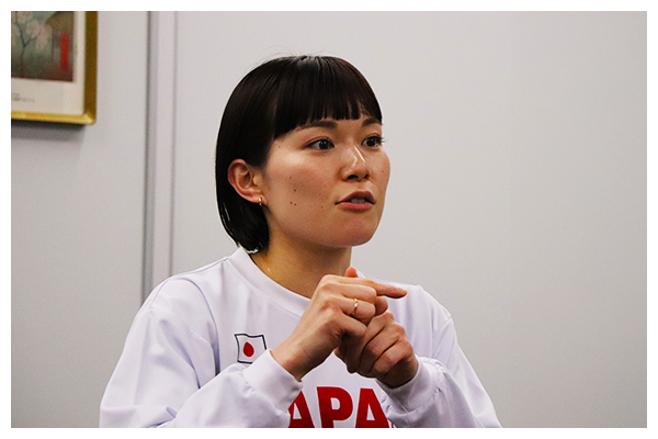 若松選手「デフリンピックで金メダルを取る」