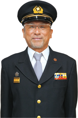 足立消防団長・宇佐美康臣さん