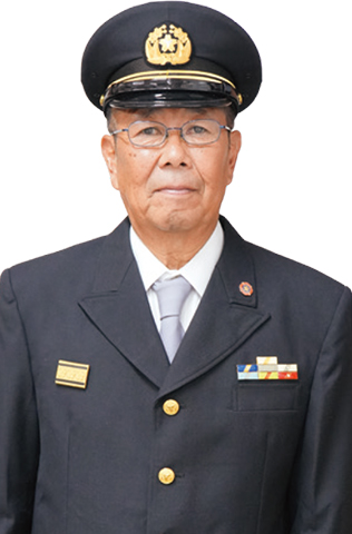 千住消防団長・小池栄一さん